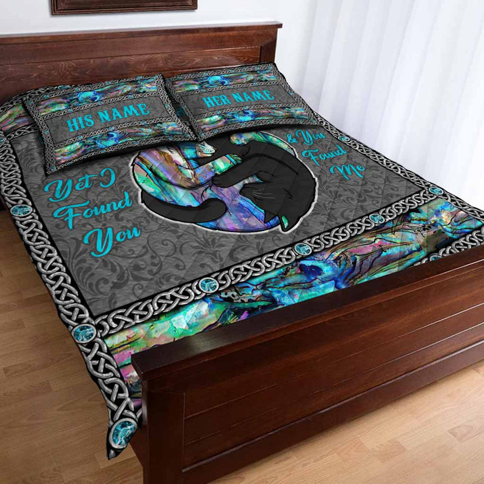So Many In The Darkness - Personalized Cat Quilt Set