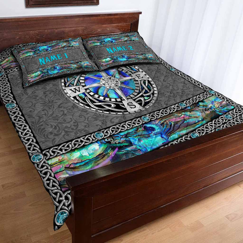 Love Hiking - Personalized Hiking Quilt Set