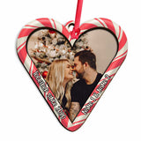 Together Since - Personalized Christmas Couple Layered Wood Ornament