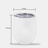 Besties - Personalized Bestie Wine Tumbler