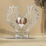 Always On My Mind - Memorial gift for who lose dad, who lose grandma, who lose grandpa, who lose husband, who lose wife, who lose daughter, who lose sister, who lose mom - Personalized Custom Shaped Acrylic Plaque