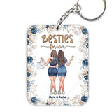 Besties Forever - Personalized Bestie Transparent Keychain