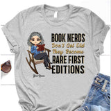 Book Nerds Don't Get Old - Personalized T-shirt and Hoodie