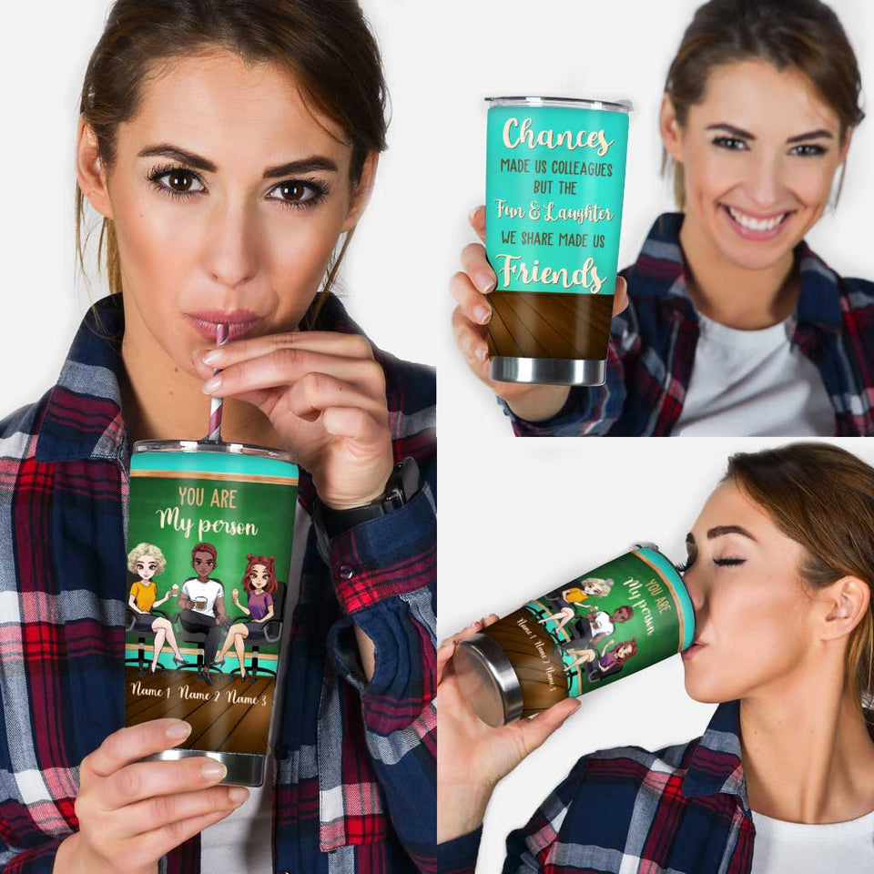 Teacher Friendship - Personalized Tumbler