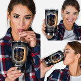 Beautiful View Adventure Awaits - Personalized Travelling Tumbler