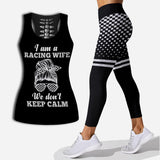 I'm A Racing Wife - Racing Hollow Tank Top and Leggings