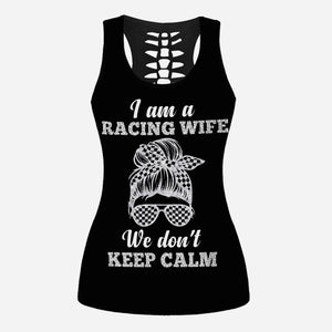 I'm A Racing Wife - Racing Hollow Tank Top and Leggings