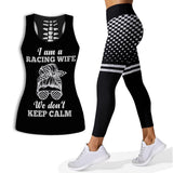 I'm A Racing Wife - Racing Hollow Tank Top and Leggings