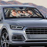Car Journey - Personalized Family Car Sunshade
