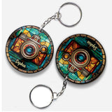 Just A Girl Who Loves Photography - Personalized Photography Keychain