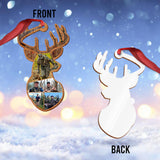 Deer Hunting Collage - Personalized Hunting Ornament