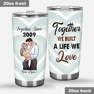 Together Since - Personalized Couple Tumbler