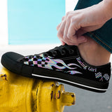 Racing Girls Flame Low Top Shoes
