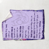 I've Only Been With You A Little While - Personalized Mother's Day Mother Blanket