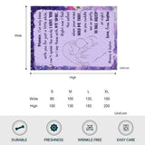 I've Only Been With You A Little While - Personalized Mother's Day Mother Blanket