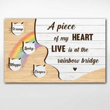 A Piece Of My Heart - Personalized Cat Poster