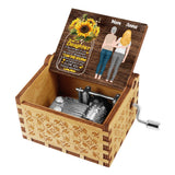 To My Daughter - Personalized Mother's Day Mother Hand Crank Music Box