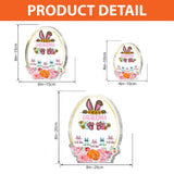 Grandma Of The Most Awesome Peeps - Personalized Mother's Day Easter Day Grandma Custom Shaped Acrylic Plaque
