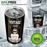 Aged To Perfection - Personalized Birthday Tumbler