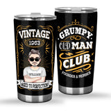 Aged To Perfection - Personalized Birthday Tumbler