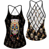 Nurse Life Cross Tank Top