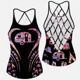 Camping Cross Tank Top