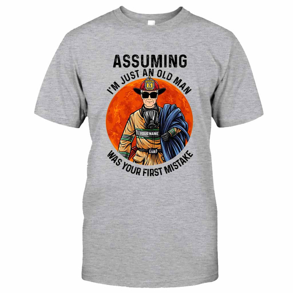 Your Mistake - Firefighter Personalized T-shirt And Hoodie