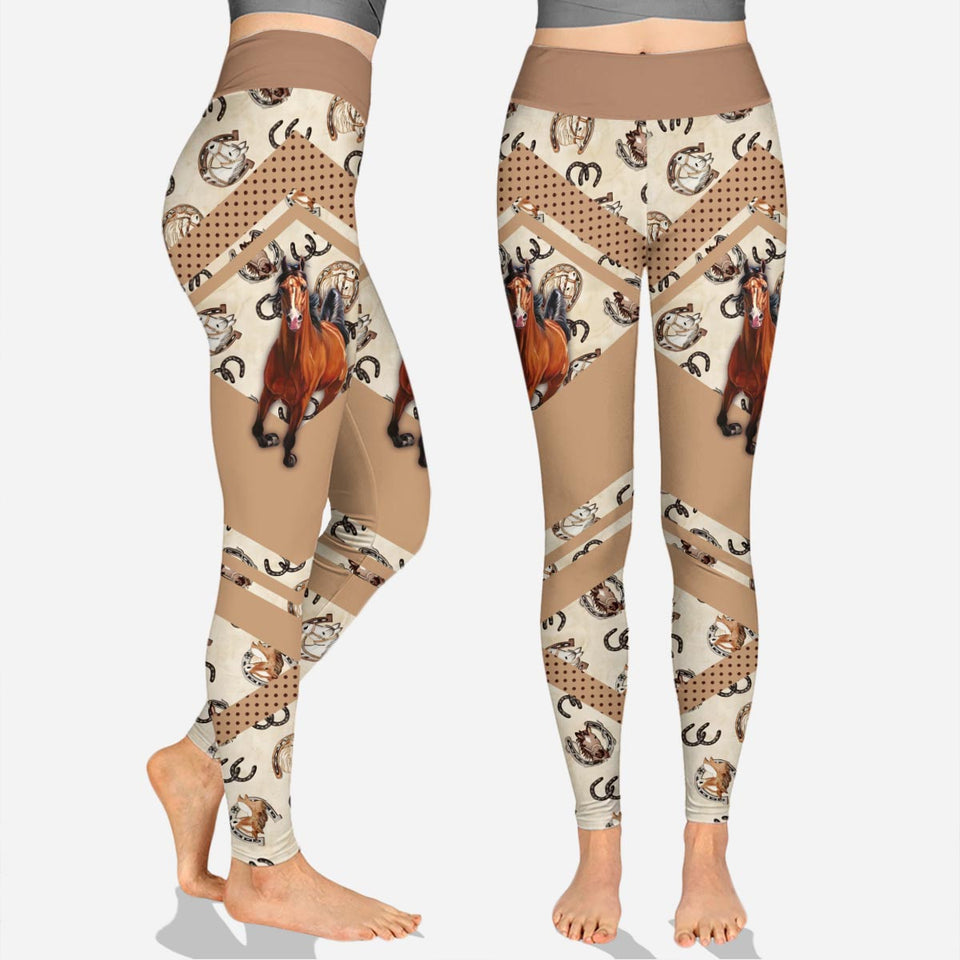 Rock Paper Scissors - Personalized Horse Hoodie and Leggings