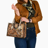 Country Girl - Personalized Hunting Leather Handbag