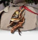 Love Fishing - Personalized Ornament (Printed On Both Sides)
