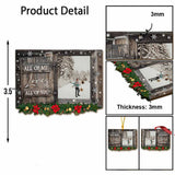 All Of Me Loves All Of You - Personalized Christmas Couple Ornament (Printed On Both Sides)
