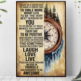 Today Is A Good Day - Camping Poster