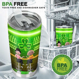 Let's Get Lucked Up - Personalized Patrick's Day Bestie Tumbler