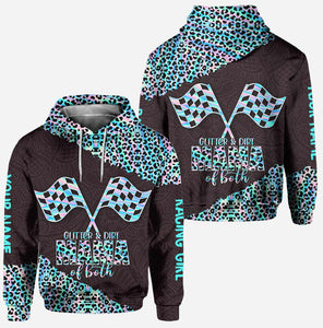 Glitter And Dirt - Personalized Racing Hoodie and Leggings