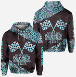 Glitter And Dirt - Personalized Racing Hoodie and Leggings