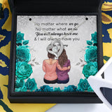 I Love You To The Moon And Back - Personalized Mother's Day Mother Necklace