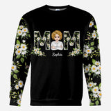 Love You Mom - Personalized Mother's Day Mother All Over T-shirt and Hoodie