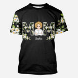 Love You Mom - Personalized Mother's Day Mother All Over T-shirt and Hoodie
