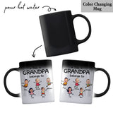 This Grandpa Belongs To - Personalized Father's Day Grandpa Mug