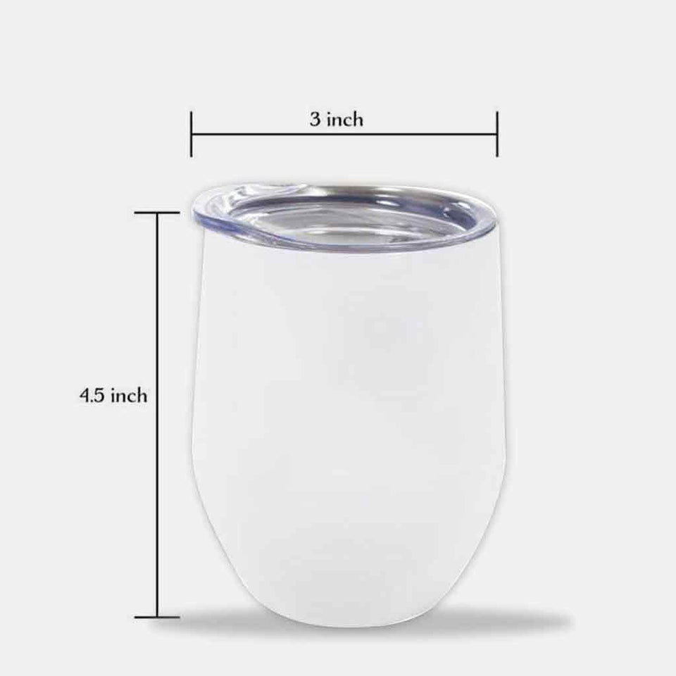 I Love You For Your Personality - Personalized Couple Wine Tumbler
