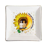 To The Moon And Back - Personalized Mother's Day Mother Jewelry Dish