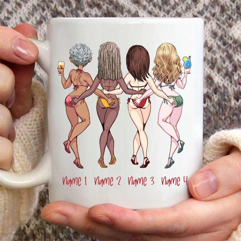 Friendship Is Like Pissing Your Pants - Personalized Bestie Mug