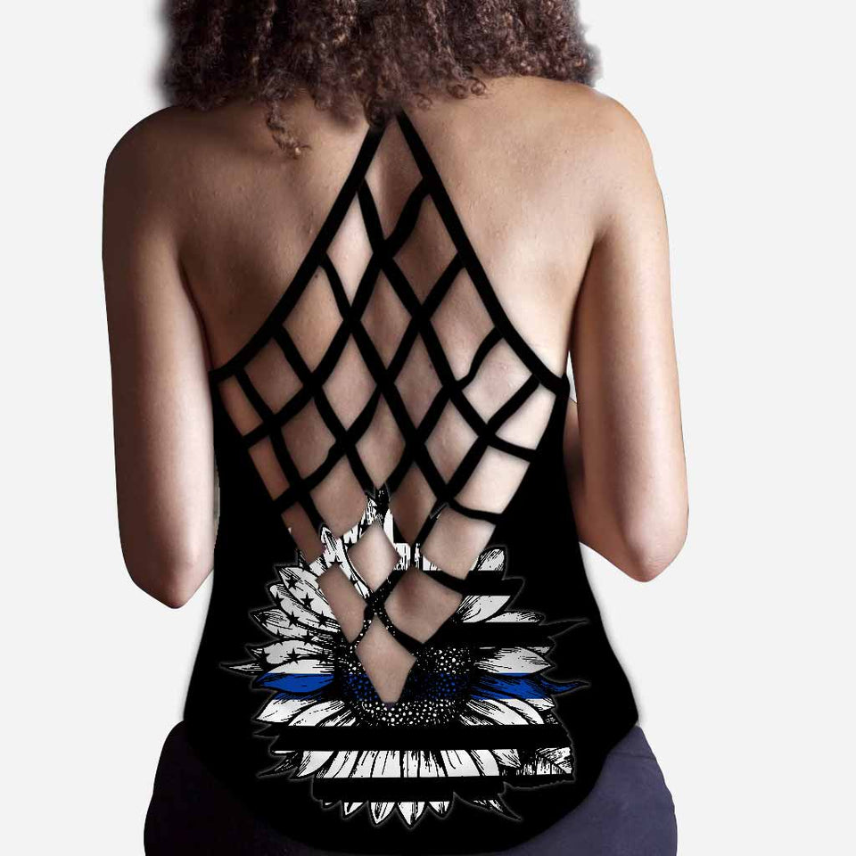 You Are My Sunshine - Police Cross Tank Top