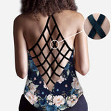My Favorite Police Officer Cross Tank Top