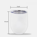 Nursing Is A Work Of Heart - Personalized Nurse Wine Tumbler