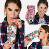 Western Nurse Pink Leopard - Personalized Nurse Tumbler