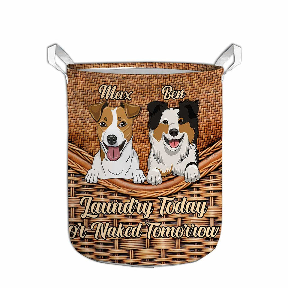 Laundry Today - Personalized Dog Storage Basket
