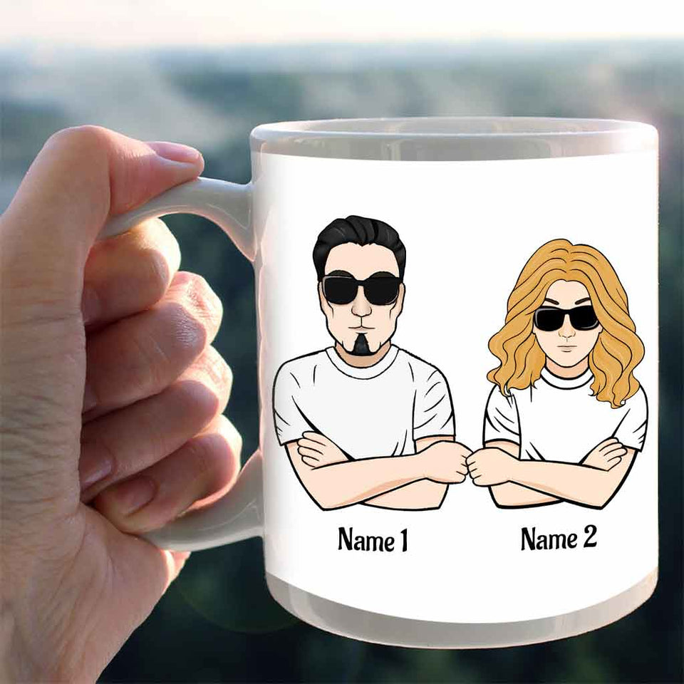 We're Still Going Strong - Personalized Couple Mug