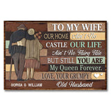 Love You Longer - Personalized Couple Poster