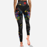 Ne jugez pas ce que vous ne comprenez pas - Sweat à capuche et legging personnalisés pour la sensibilisation à l'autisme